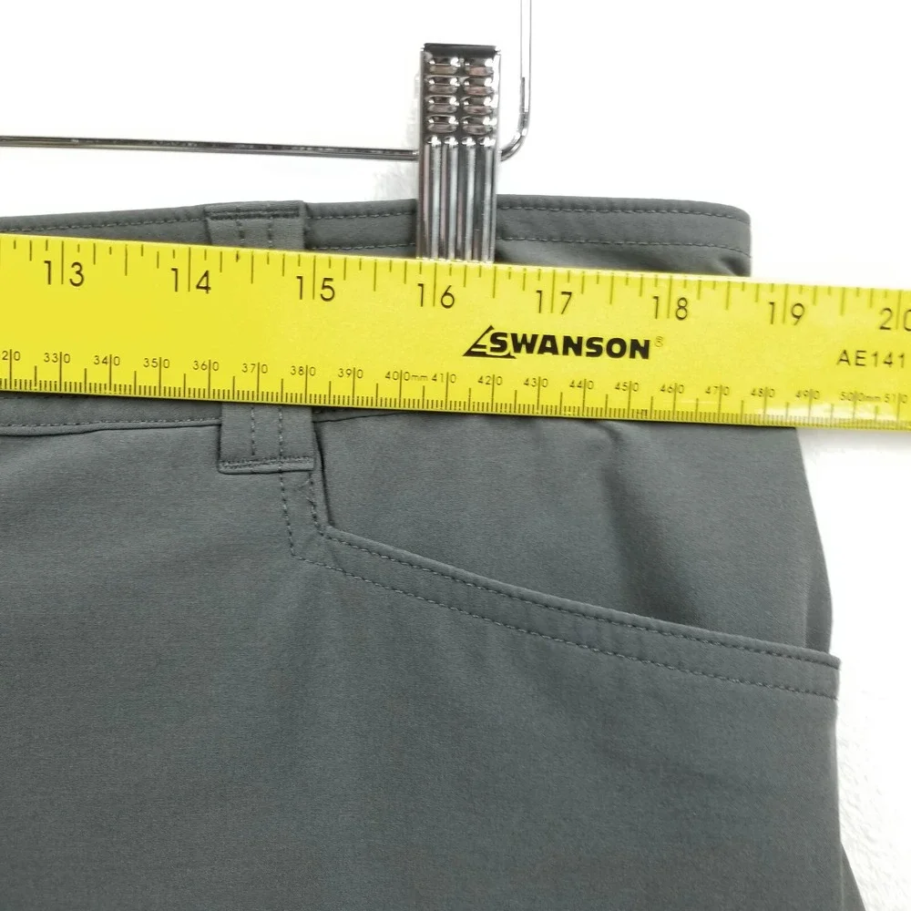 Eddie Bauer Skort Women 16 Gray Performance Stretch Active Adventurer 2.0 Skirt‎